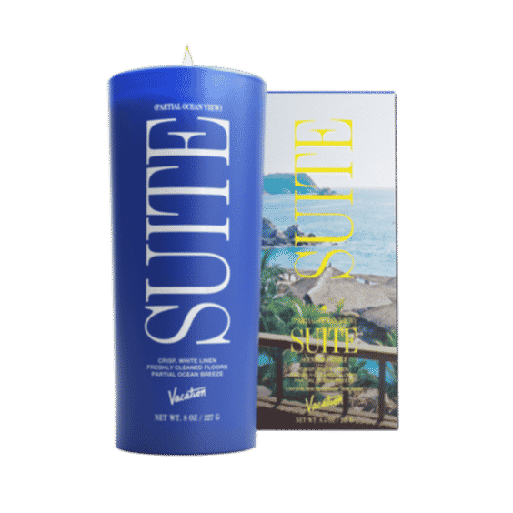 Partial Ocean View Suite Candle