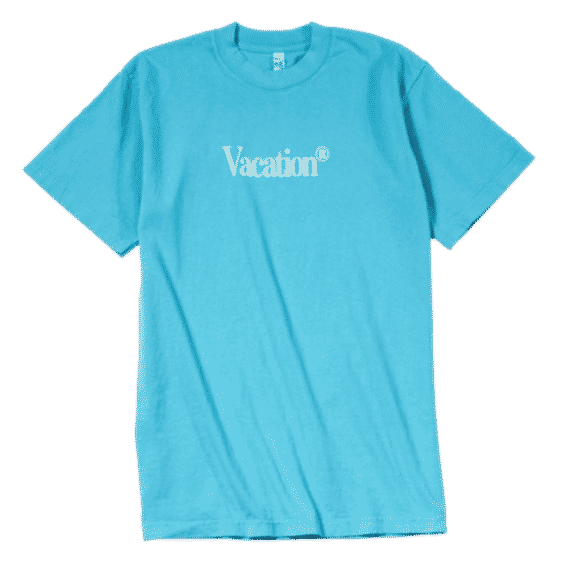 Teal Vacation Brand T-Shirt
