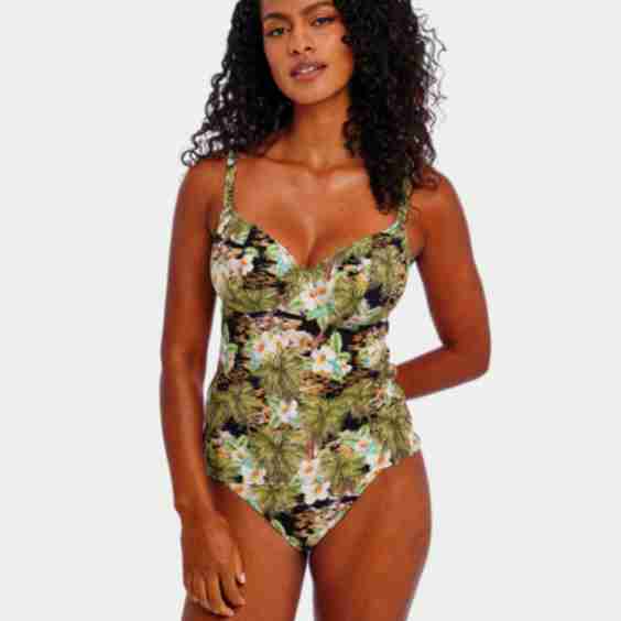 Bahama Shores Underwire Plunge Tankini Top