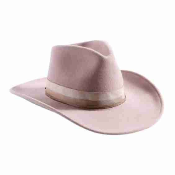 Mallow Wool Felt Cowgirl Hat