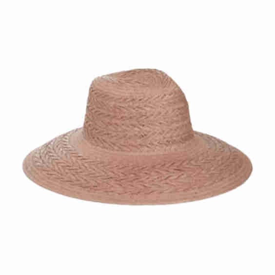 Peachy Taupe Redwood Hat