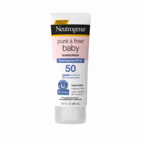 Pure & Free Baby Mineral Sunscreen SPF 50 3fl oz