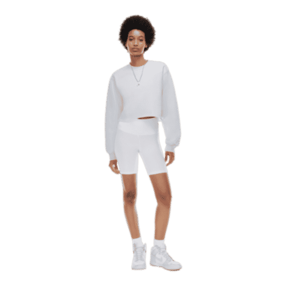 Cozy Fleece Perfect Cropped Sweatshirt