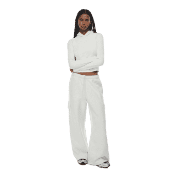 Cozy Fleece Mega Cargo Wider Sweatpant