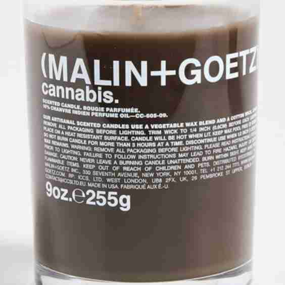 Cannabis Candle