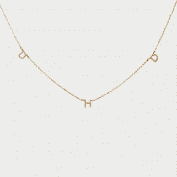 Connect Letter Necklace 