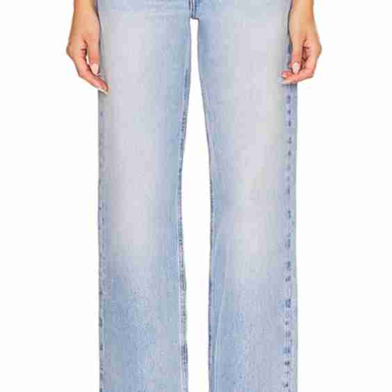 Stanton High-Rise Relaxed Wide-Leg Jeans