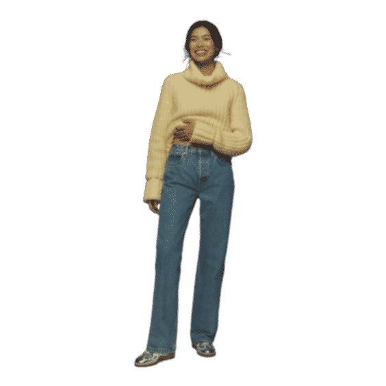 Leia Ultra High-Rise Straight-Leg 