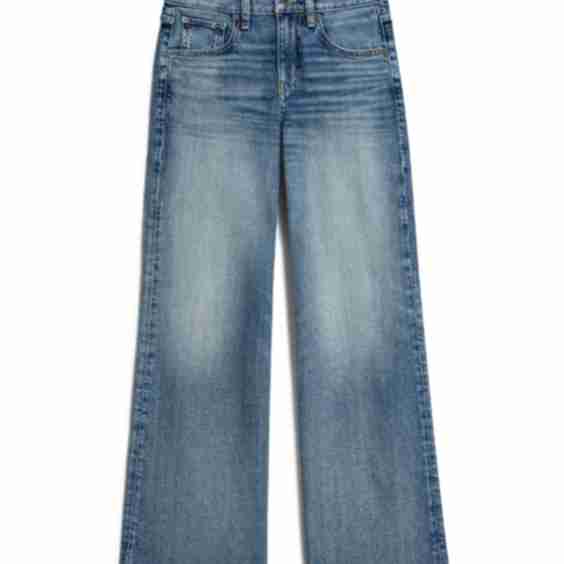 Romi Mid Rise Wide Leg Pant