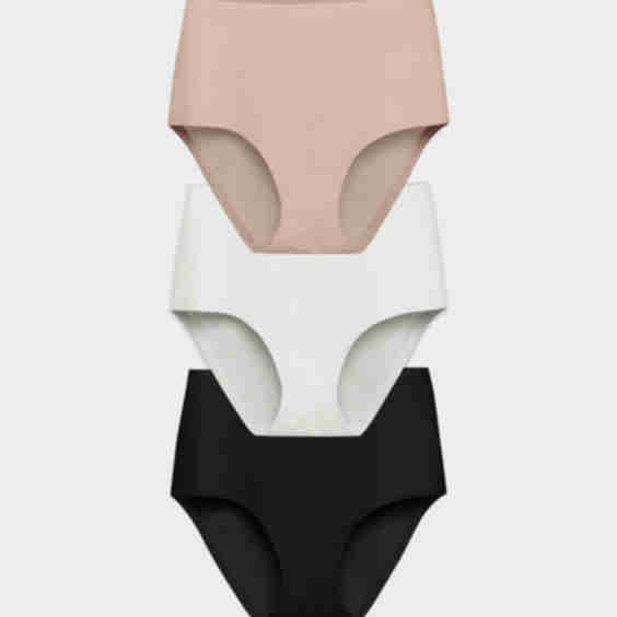 Black Nude & Pearl Highwaisted 3-Pack