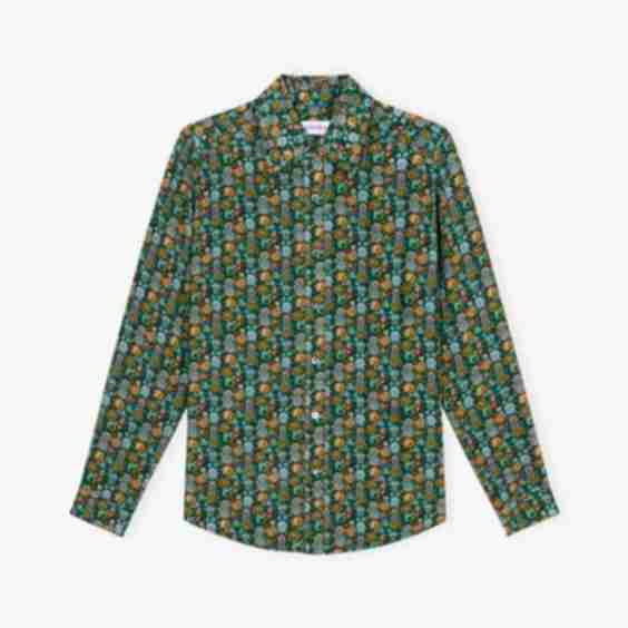 Liberty Print Silk Shirt