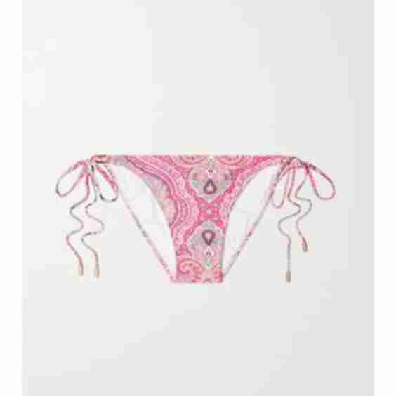Cancun Paisley-Print Bikini Briefs