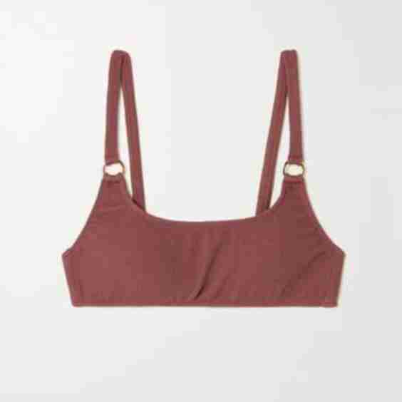 Bari Textured Bikini Top