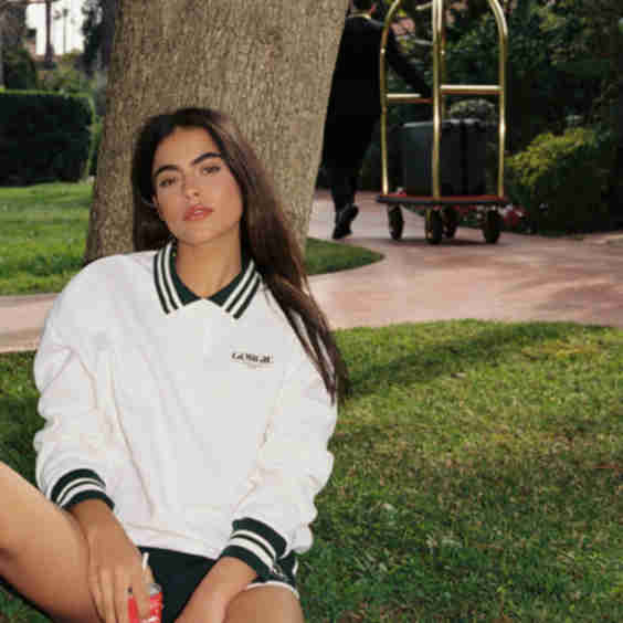 Polo Fleece Top