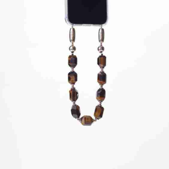 Electrum Gemstone Wristlet