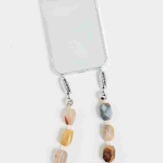 Large Cut Gemstone Wristlet