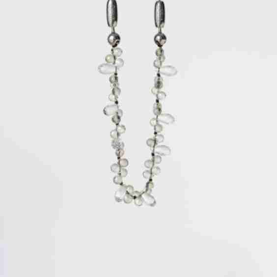 Faceted Crystal Wristlet