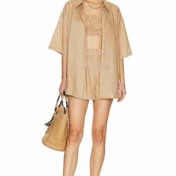 Linen Solid 3-Piece Set