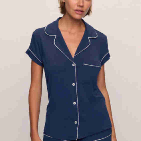 Gisele Tencel Modal Long Sleeve & Shortie Short PJ Set