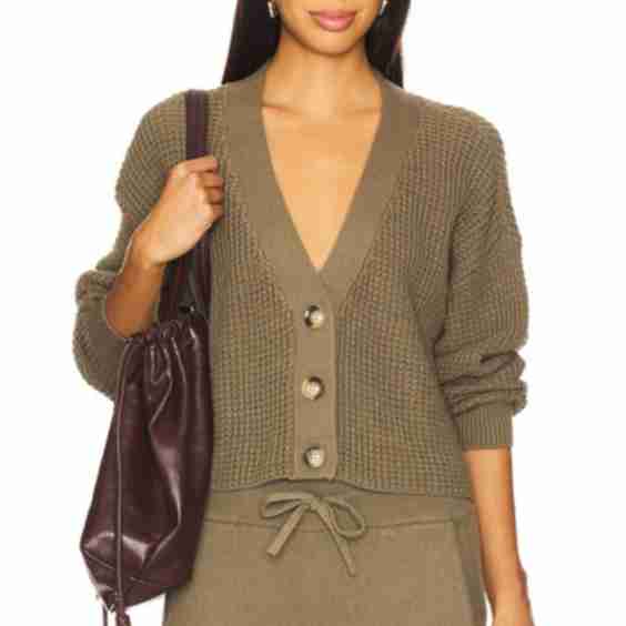 The Recycled Sweater Cropped Cardigan