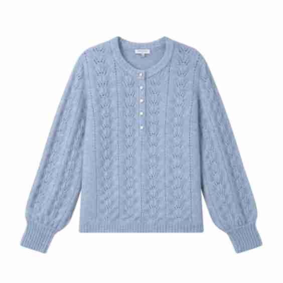 Paisley Mohair Sweater