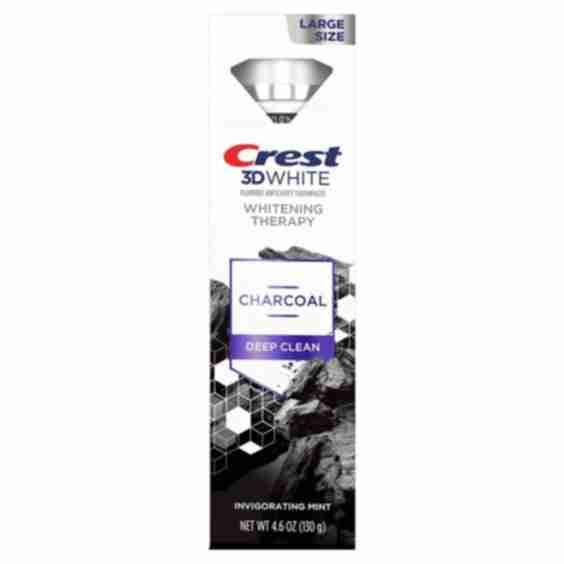 3D White Whitening Therapy Charcoal Deep Clean Toothpaste