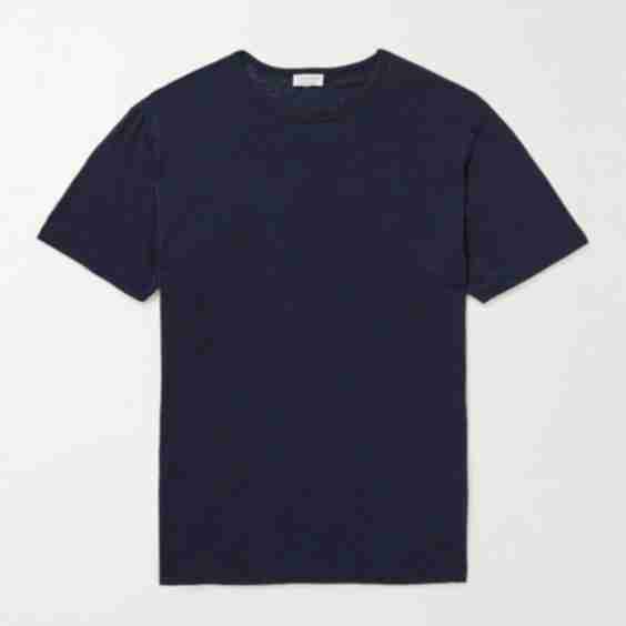 Cotton and Linen-Blend T-Shirt
