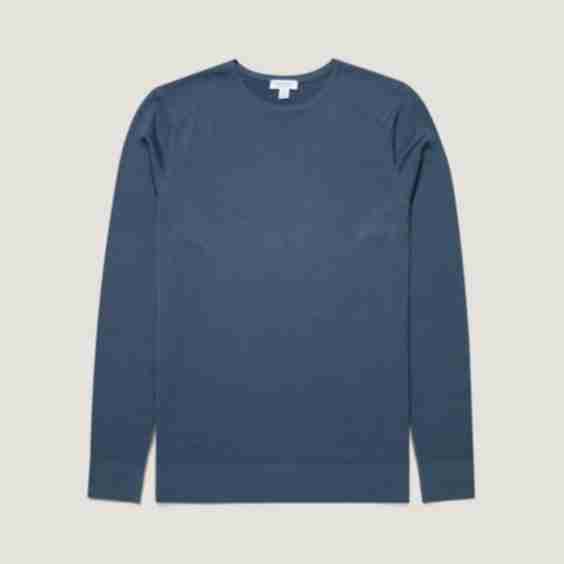 Extra Fine Merino Crew Neck Sweater