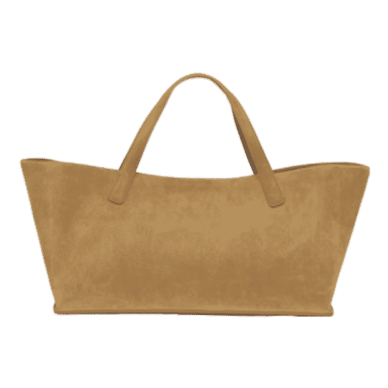 Trapeze Suede Tote