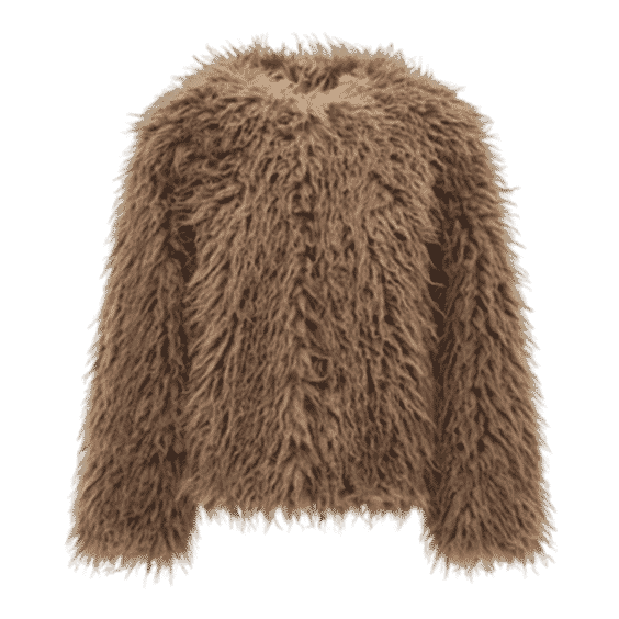 Mongolian Faux Fur Jacket
