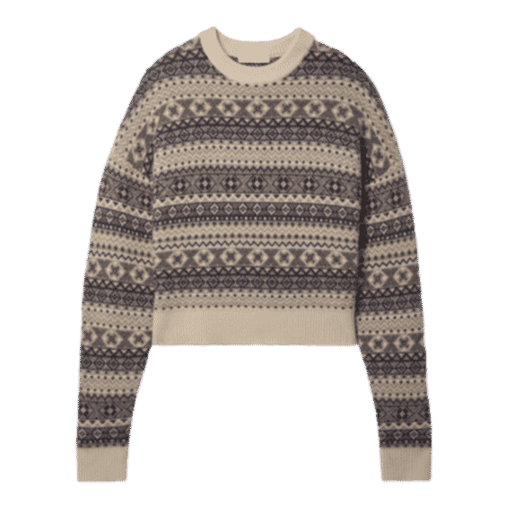 Fair Isle Cashmere Sweater