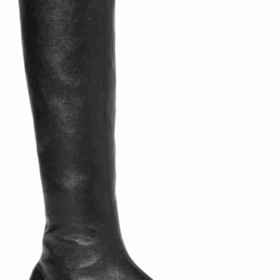 Round Toe Knee High Booties