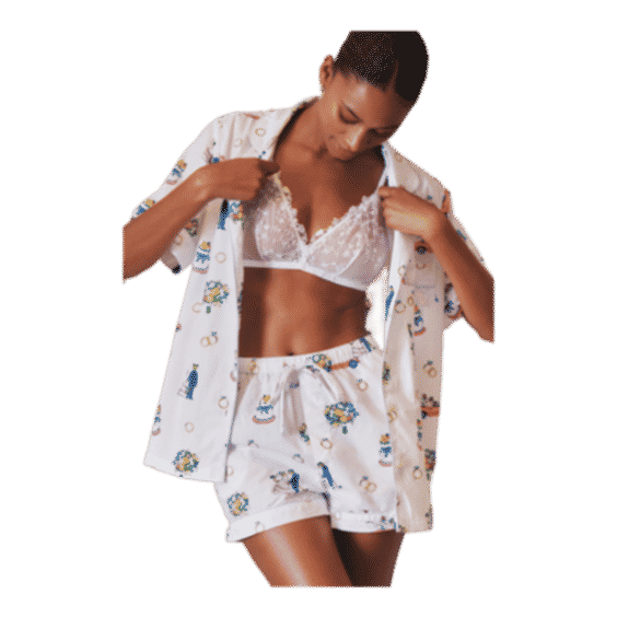 Happily Ever After Short Pajama Set