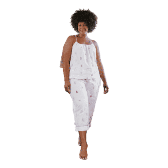 Cami Cropped Pants Set 