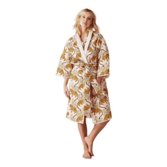 Reversible Quilted Robe 