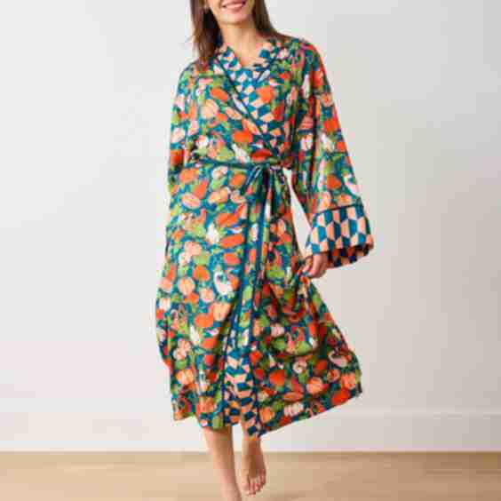 Eco Satin Robe