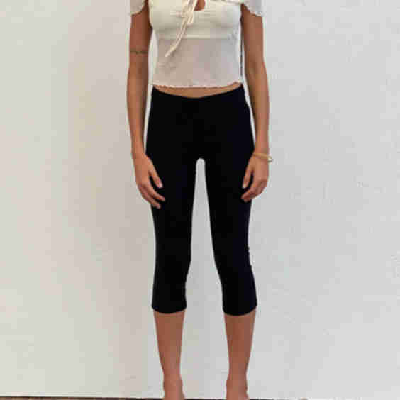 Asla Cropped Capri Trouser