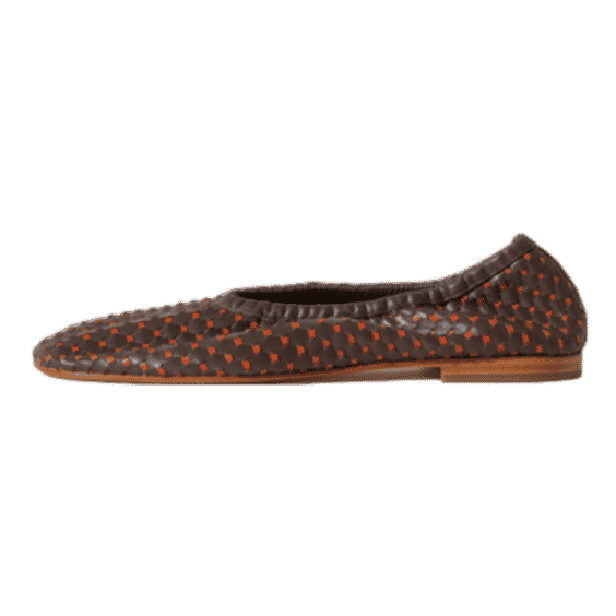 Letina Interlaced Leather Pump