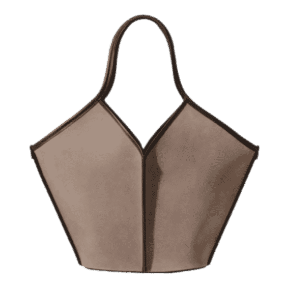 Calella Canvas & Leather Tote Bag