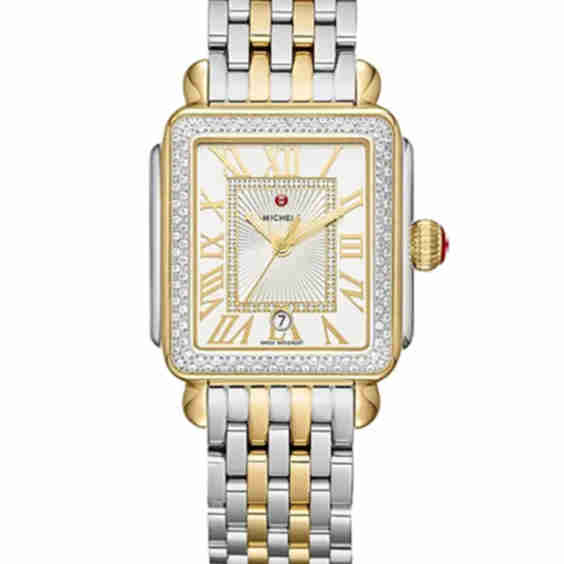 Deco Madison Diamond Two Tone Stainless Steel Bracelet Watch