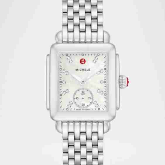 Deco Mid Diamond Dial Watch