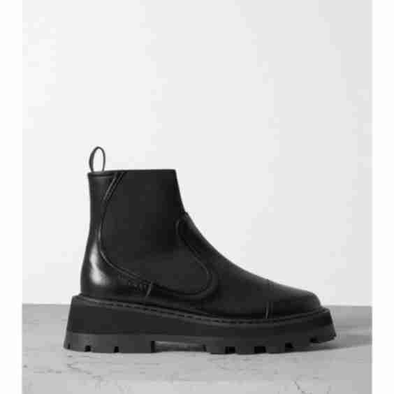 Black Clayton 40 Crystal-Embellished Suede Chelsea Boots