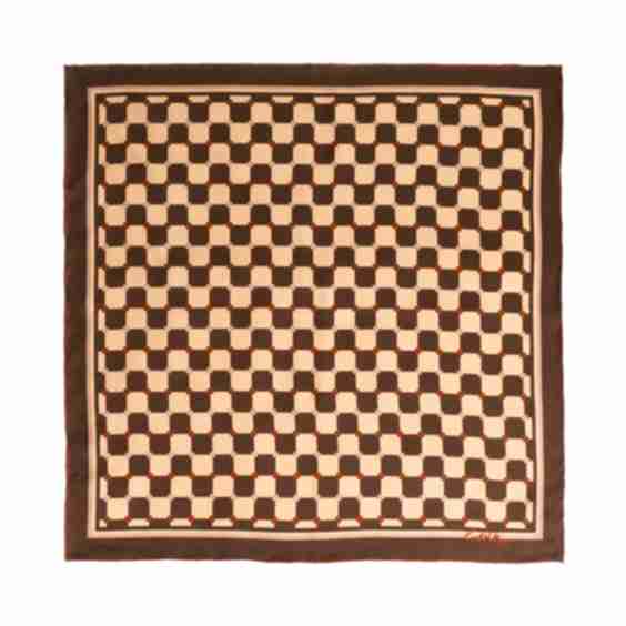 Checkerboard Bandana Scarf 