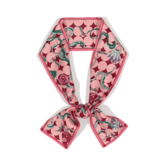 Dream Silk Twill Neck Bow