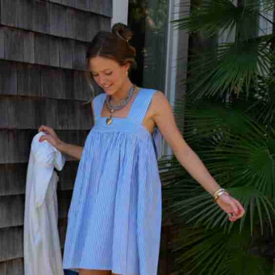 Tie Mini Sleep Dress