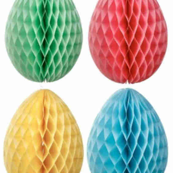 Large Easter Honeycomb Egg