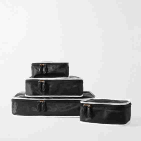 Set of Four Recycled-Nylon Packing Cubes