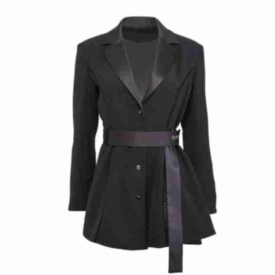 Tuxedo Dress