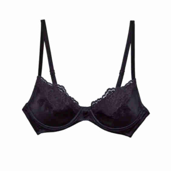 James Lace Lined Demi Bra