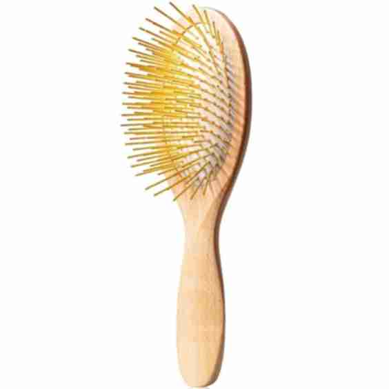 Gua Sha Hair & Scalp Brush: Premium Wooden Edition